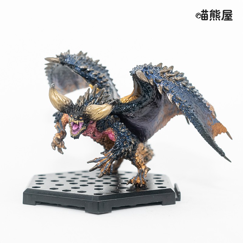 capcom-monster-hunter-world-icefield-กำจัด-dragon-ice-cursed-dragon-figure-box-egg