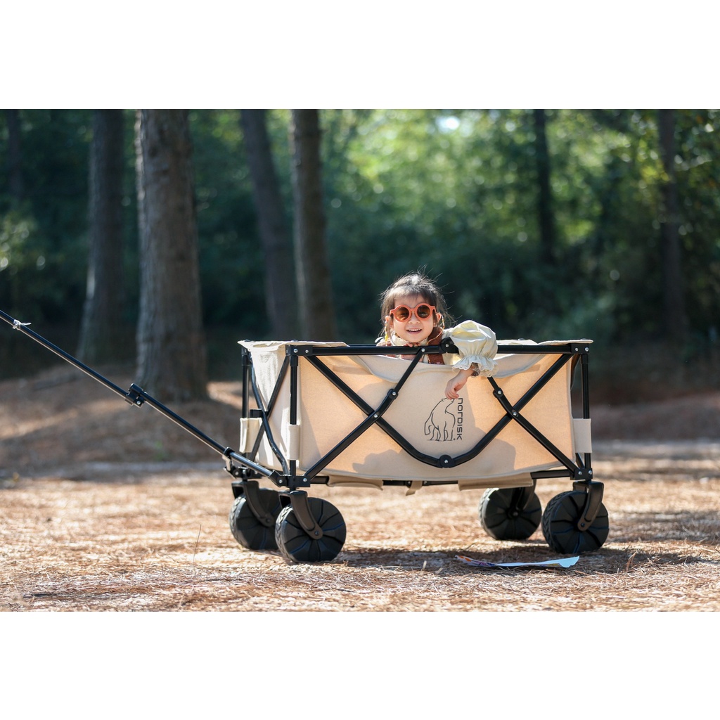Nordisk - NORDISK限定販売 BLACK EDITION CANVAS WAGON Nordisk Cotton Canvas Wagon - Foldable Transport Trolley