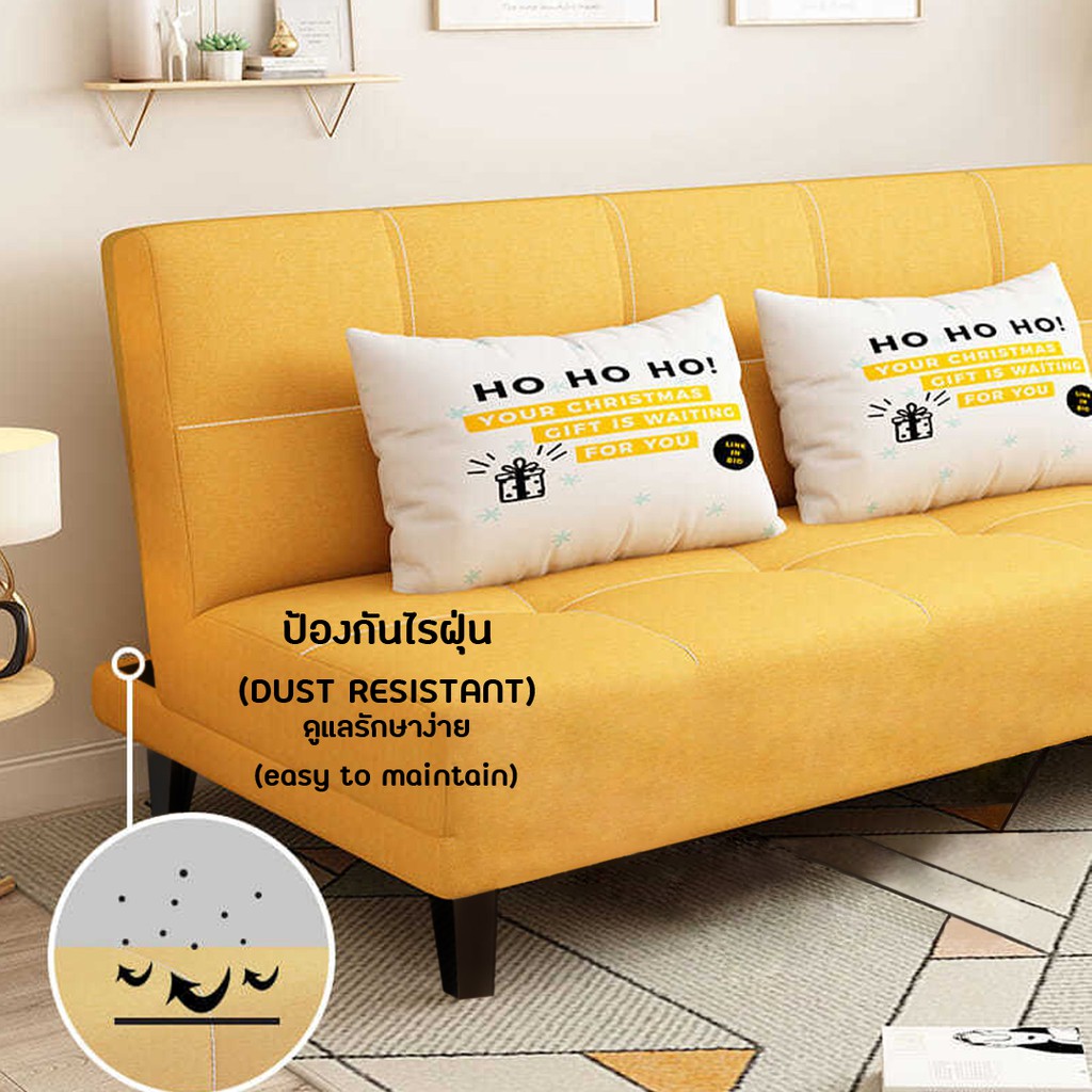 kenzzo-โซฟาผ้าแคนวาส-โซฟาปรับนอน-3-ระดับ-ขนาด-2-ที่นั่ง-guerra-foldable-sofa-bed-2-seater