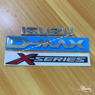 โลโก้ ISUZU + DMAX + X-SERIES ติดท้าย ISUZU ราคายกชุด 3 ชิ้น