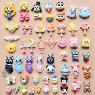 ภาพหน้าปกสินค้า(เซ็ท4/13) คฑา ตัวการ์ตูน สำหรับ DIY สายแมสคล้องคอ ตกแต่ง เคสมือถือ Jibbitz เรซิ่น 3d ที่เกี่ยวข้อง