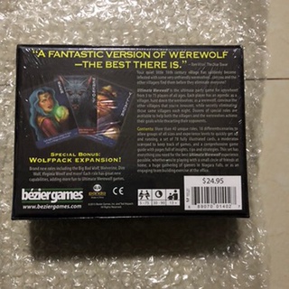ภาพขนาดย่อของภาพหน้าปกสินค้าUltimate Werewolf : Deluxe Edition Board Game (ภาษาอังกฤษ) - บอร์ดเกม เกมล่าปริศนามนุษย์หมาป่า จากร้าน senergy0 บน Shopee
