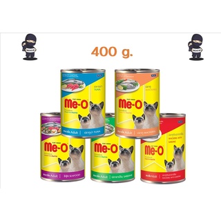 Meo มีโอ อาหารแมวกระป๋องขนาด 400 กรัม ครบทุกรส