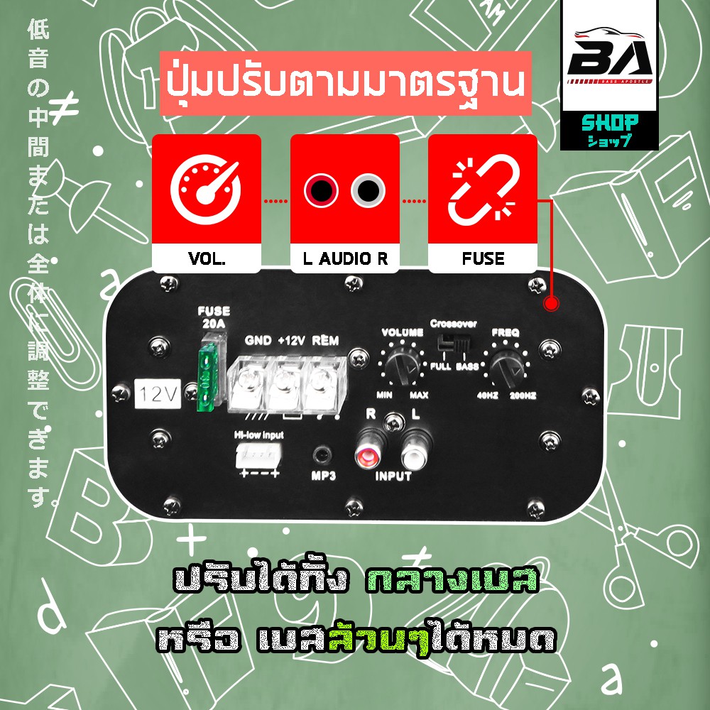 ba-sound-ตู้ซับบ็อกซ์-12-นิ้ว-1800w-ตู้ซับสำเร็จรูป-12นิ้ว-sub-box-ตู้ลำโพงซับ12นิ้ว-ลำโพงซับ12นิ้ว-ตู้ลำโพงรถยนต์-1280