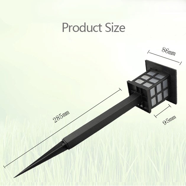 โคมไฟพลังงานแสงอาทิตย์ไฟสนามหญ้าไฟตกแต่งสวนไฟเปลี่ยนสีได้