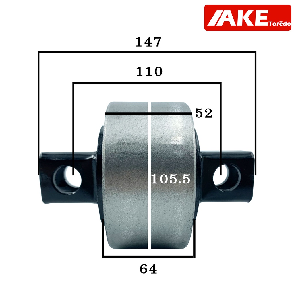 ลูกหมากเพลาโบกี้-ลูกหมากสิบล้อ-แกนในกลวง-น้้ำหนักเบาทน-ud-55542-z2005-fuso-17257-56603-hino49305-1036-isuzu1-51519-041-2