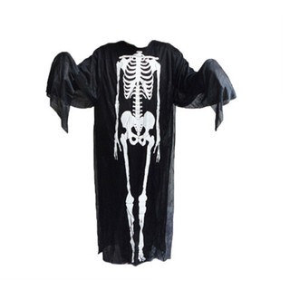 สินค้า เครื่องแต่งกายชุดวันฮาโลวีน Props แต่งเครื่องแต่งกายผู้ใหญ่ Skeleton ผี