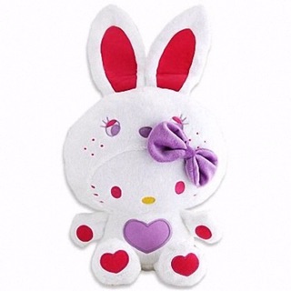 แท้ 100% จากญี่ปุ่น ตุ๊กตา ซานริโอ้ เฮลโล คิตตี้ Sanrio Hello Kitty Colorful Bunny Plush Doll