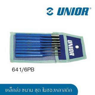 UNIOR 641/6PB เหล็กส่งขนาน7 ตัวชุด (2-8mm.) (641)