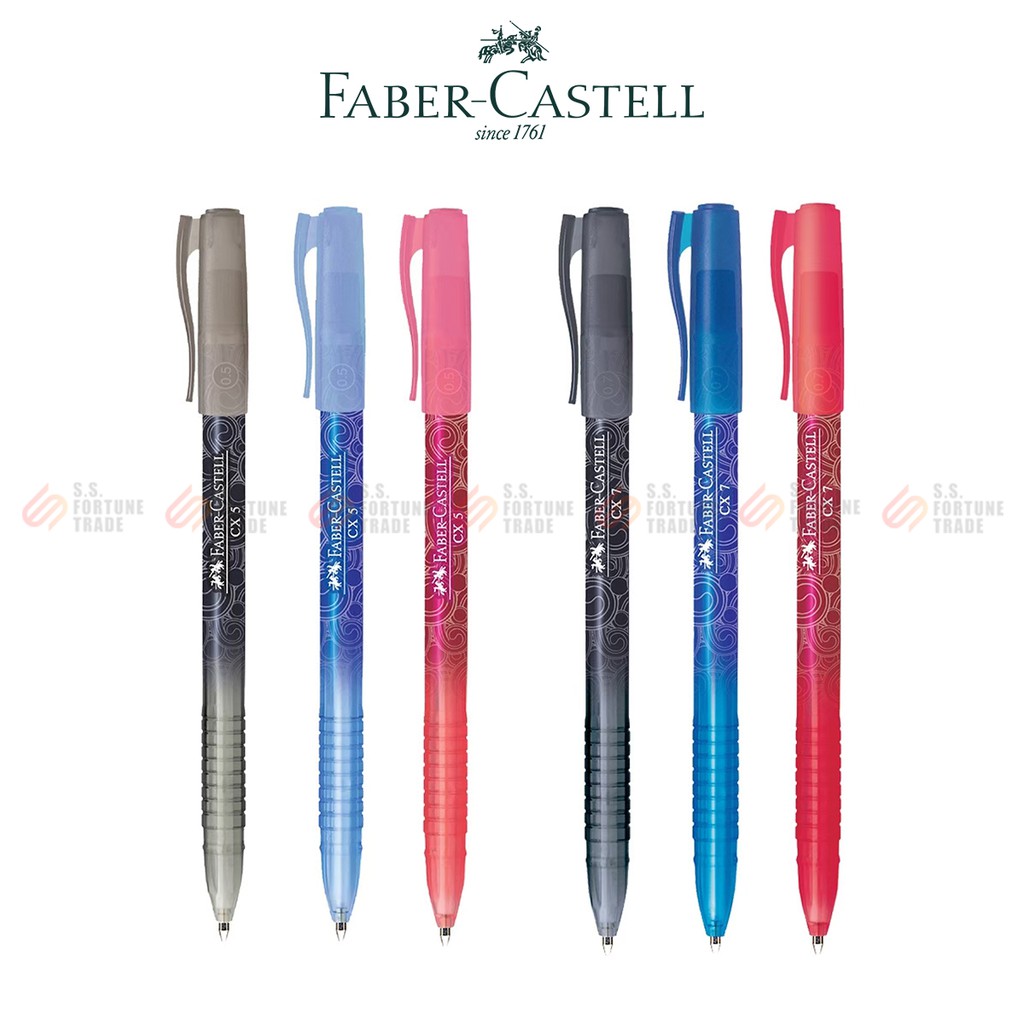 ภาพหน้าปกสินค้าปากกาลูกลื่น Faber-Castell รุ่น CX5 CX7 จากร้าน ssfortunetrade บน Shopee