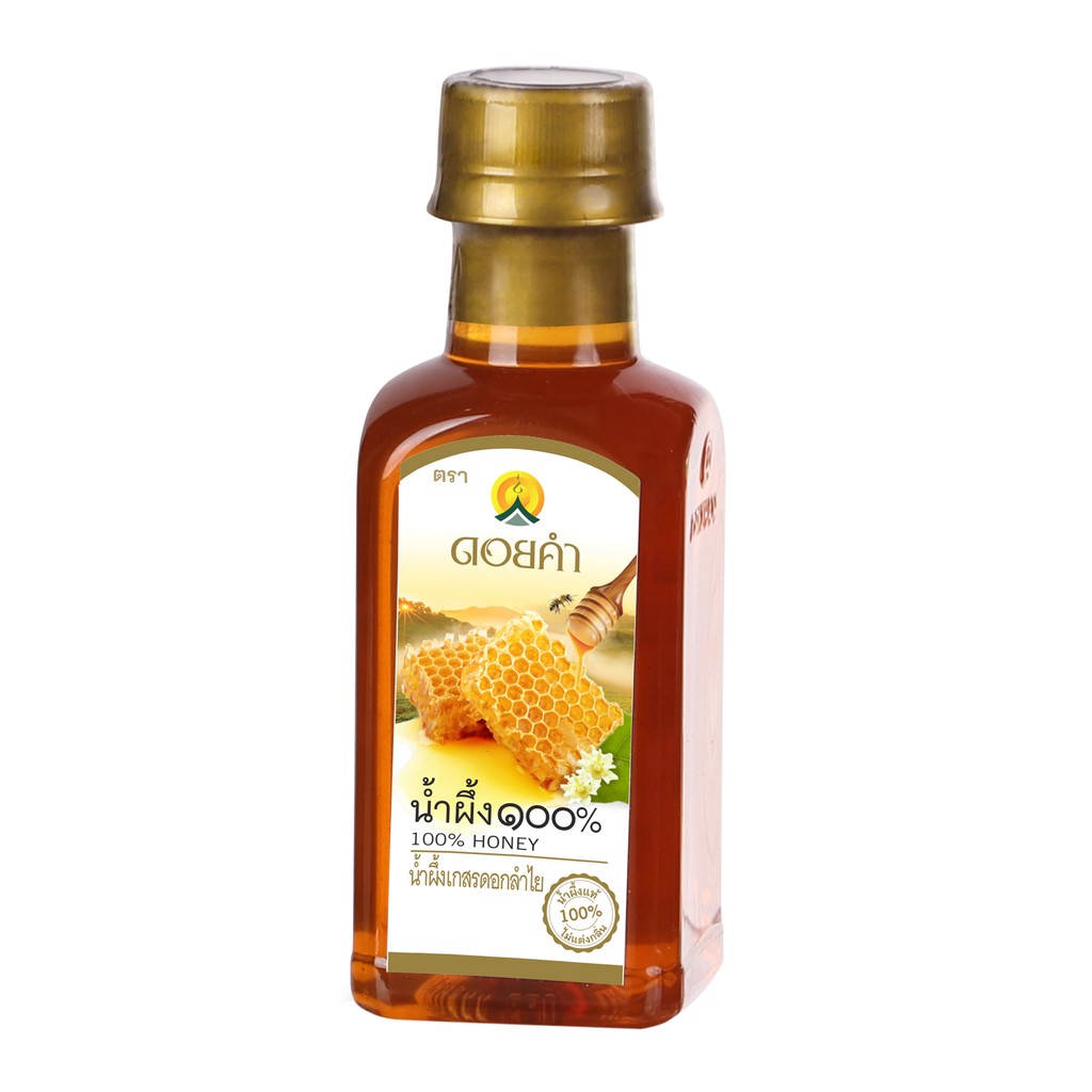 ภาพหน้าปกสินค้าDoikham ดอยคำ น้ำผึ้ง 100% 230 กรัม