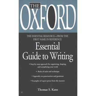 หนังสือภาษาอังกฤษ The Oxford Essential Guide to Writing (Essential Resource Library) พร้อมส่ง
