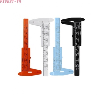 【FIVES】Vernier Caliper Ruler Sliding Multi Function 0-80mm Double Scale Top Quality【Good Quality】