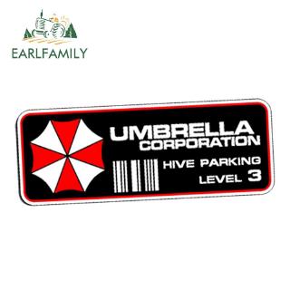 สติกเกอร์ไวนิล ลายร่ม Hive Parking Level 3 Resident Evil สําหรับติดตกแต่งรถยนต์