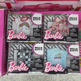 เสื้อผ้าบาบี้ barbie accessories​ กล่องเล็ก