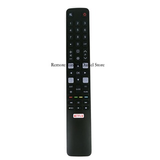 รีโมตคอนโทรล RC802N YLI8 สําหรับสมาร์ททีวี TCL RC802N YLI3 พร้อม Netflix