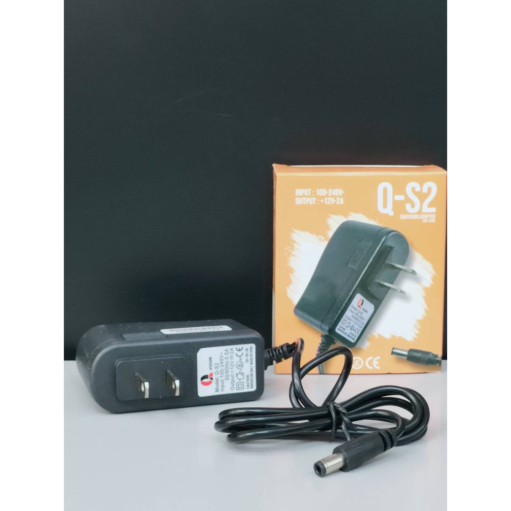 อะแดปเตอร์-12v-2a-dc-อะแดปเตอร์-adapter-12v-2a-เหมาะกับกล้องวงจรปิด-เร้าเตอร์เน็ต-พัดลม-เครื่องใช้ไฟฟ้าต่างๆ