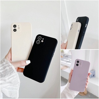 Camera Protection เคส OPPO A54 A94 A93 A15 A15S A7 A3S A5S A12 A5 A9 A53 A52 A92 A31 A76 Reno7z Reno7 Z Reno5 Reno 7 7Z Pro 5 4G 5G Straight Edge Soft Silicone Phone Case Shockproof Full Back Cover 2K01
