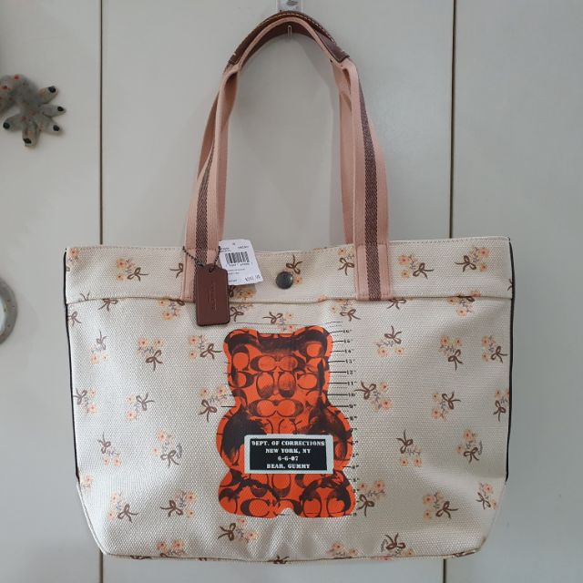 Coach vandal gummy discount tote