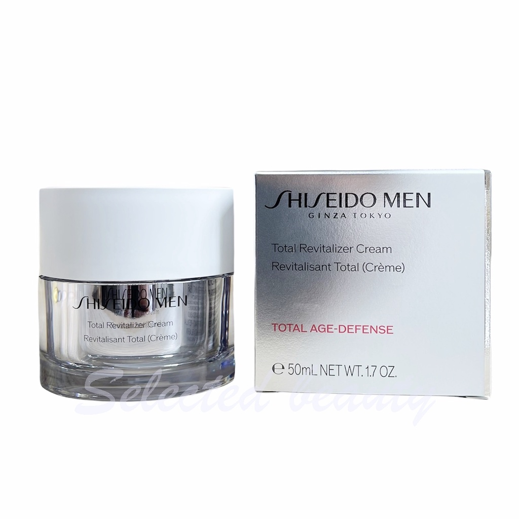 Shiseido Men Total Revitalizer Cream 50ml แพคเกจใหม่ ผลิตภัณฑ์ดูแลผิว ...