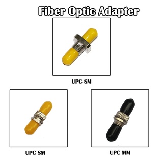 100 Pieces ST UPC/APC Female Fiber Optic Coupler Adapter SM Single Mode MM Multi Mode FTTH/FTTD Networking