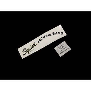 โลโก้หัวกีตาร์ Squier Jaguar Bass Classic Vibe