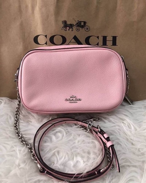 coach-ครอสบอดี้-สีชมพูนม-รุ่นใหม่ล่าสุด