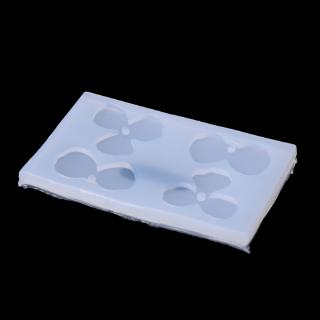 ✿AUTU Silicone Jewelry Mold Flower Petal Earring Pendant Epoxy Resin Casting Mold Tool