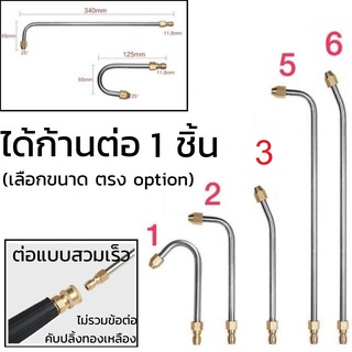 1/4" หัวฉีดล้างแอร์ หัวฉีดน้ำแรงดันสูง ปั้มฉีดน้ำแรงดันสูง ล้างแอร์ (ไม่รวมปืนและข้อต่อสวมเร็ว)