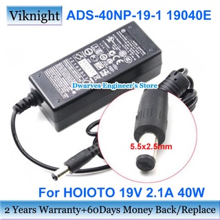 Original For HOIOTO 19V 2.1A 40W AC Adapter ADS-40NP-19-1 19040E ADS-40SG-19-3 19032G Charger For HP 27EA 27-INCH IPS DI