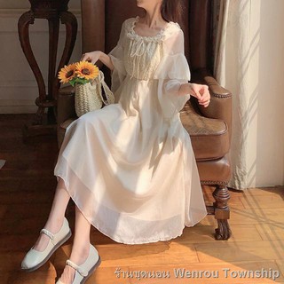 ❀♤◐Super fairy French first love sweet chiffon dress 2020 summer new egg design sense must-have for dating1