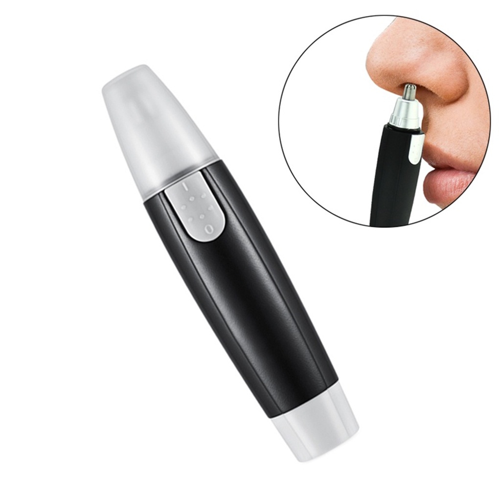 biho-mini-portable-electric-nose-ear-hair-trimmer-battery-powered-facial-hair-remover-nosehair-clipper
