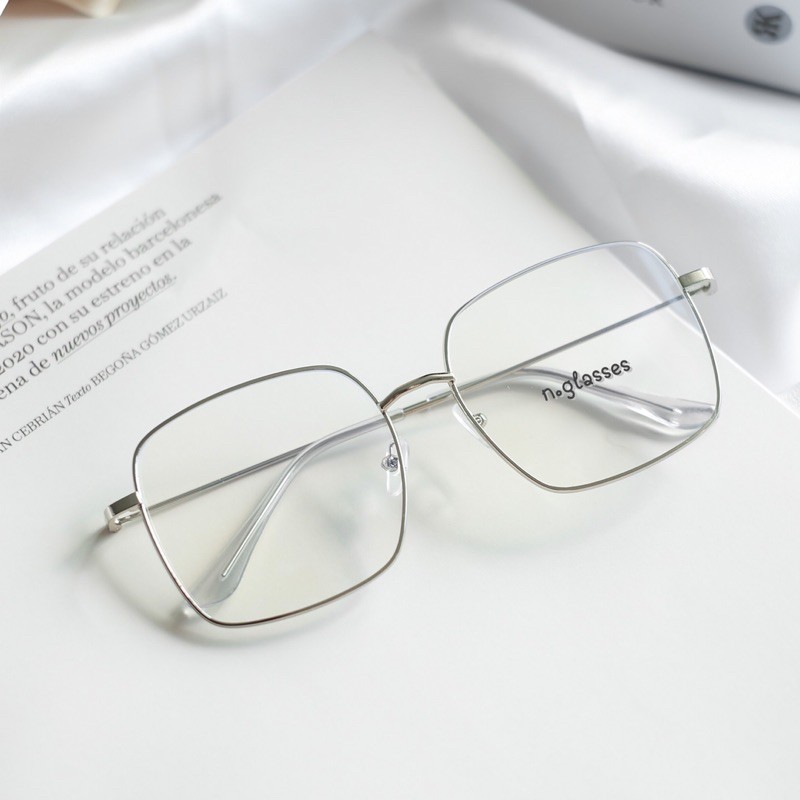 ภาพหน้าปกสินค้าแว่นตากรองแสง แว่นตาเลนส์กรองแสงบลูบล็อค แว่นตากรองแสงสีฟ้า รุ่น 5029 เหลี่ยม จากร้าน n.glasses บน Shopee