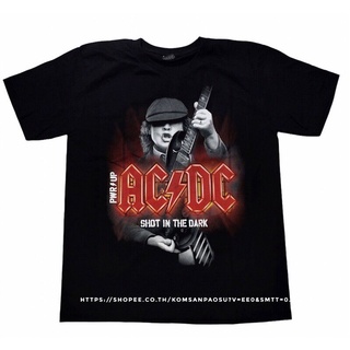 Tee ▫เสื้อวง AC/DC เสื้อยืดวง ACDC เสื้อวงร็อค acdc
