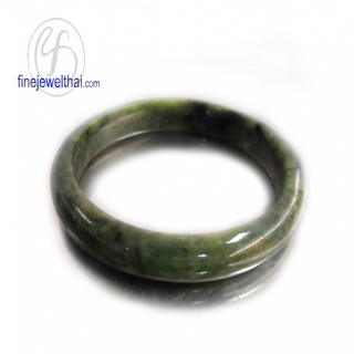 Finejewelthai-กำไล-หยก-กำไลหยก-กำไลพลอย-พลอยประจำเดือนเกิด-Jade-Bangle-G3011jd02