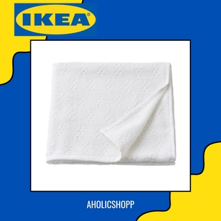 IKEA (อีเกีย) - NÄRSEN แนร์ชเชน ผ้าเช็ดตัว, สีขาว 55 x 120 ซม.