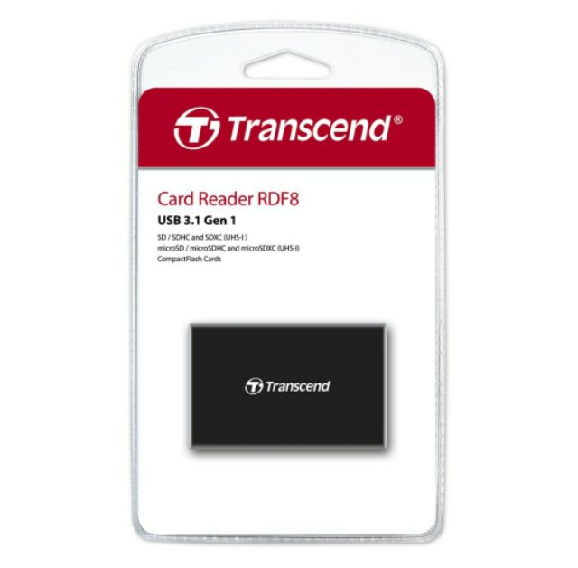 ภาพหน้าปกสินค้าCard Reader Transcend RDF8 USB3.1 Gen 1 (TS-RDF8K2) จากร้าน itclick456 บน Shopee