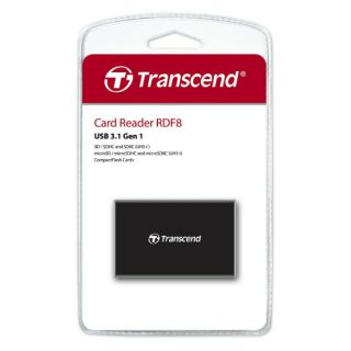ภาพขนาดย่อของภาพหน้าปกสินค้าCard Reader Transcend RDF8 USB3.1 Gen 1 (TS-RDF8K2) จากร้าน itclick456 บน Shopee