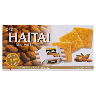 Hai Tai Almond Cracker แครกเกอร์ผสมอัลมอนด์ ตรา ไฮไท 133 กรัม