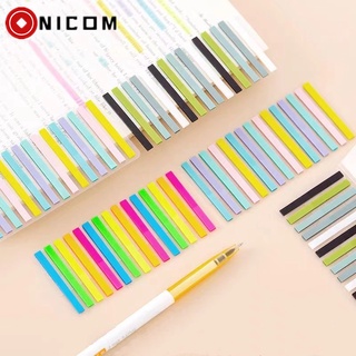 Sticky Note กระดาษโน๊ตไล่โทนสี กระดาษคั่นหน้าโปร่งใส 4 สี