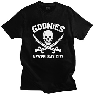 [S-5XL] Gildan เสื้อยืดผ้าฝ้าย 100% พิมพ์ลายหัวกะโหลก The Goonies สําหรับผู้ชาย