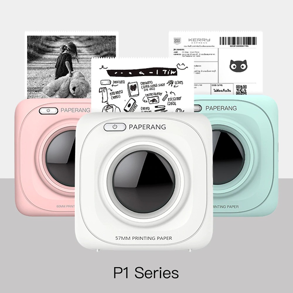 Paperang P1 เครื่องพิมพ์แม่ค้าออนไลน์ ของแท้100% แถมสติ๊กเกอร์ 3 ม้วน ...