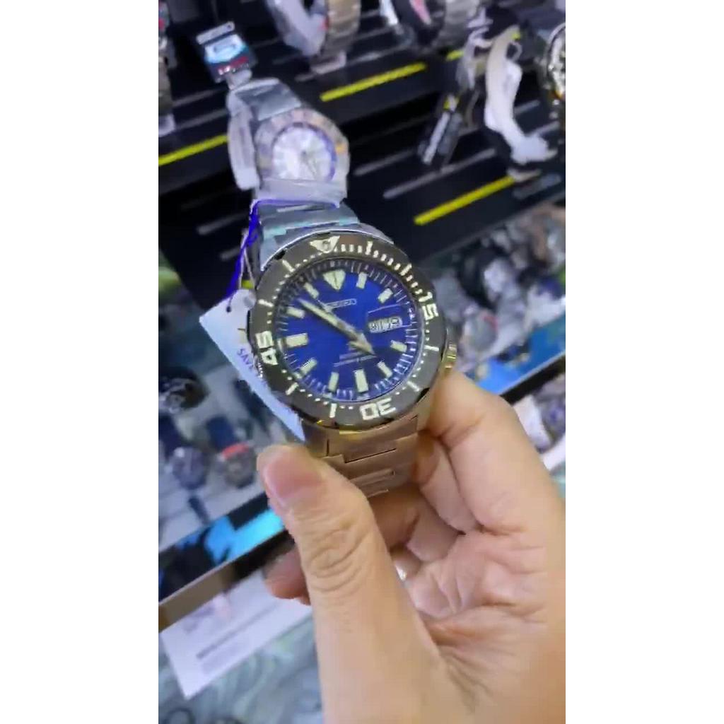 นาฬิกาผู้ชายไซโก้-seiko-save-the-ocean-monster-สายเหล็ก-srpe09k