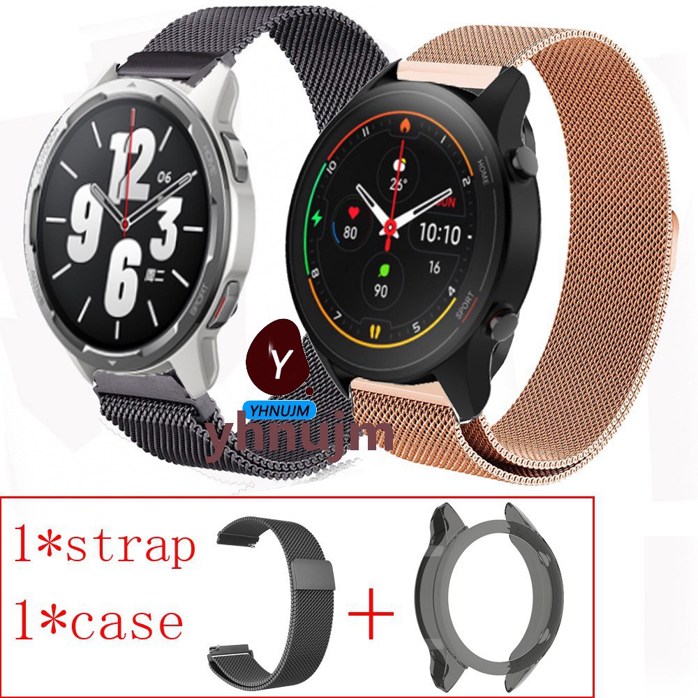 ภาพหน้าปกสินค้าสายนาฬิกาข้อมือ Xiaomi Mi watch watch strap สาย xiaomi watch S1 Active watch strap case TPU