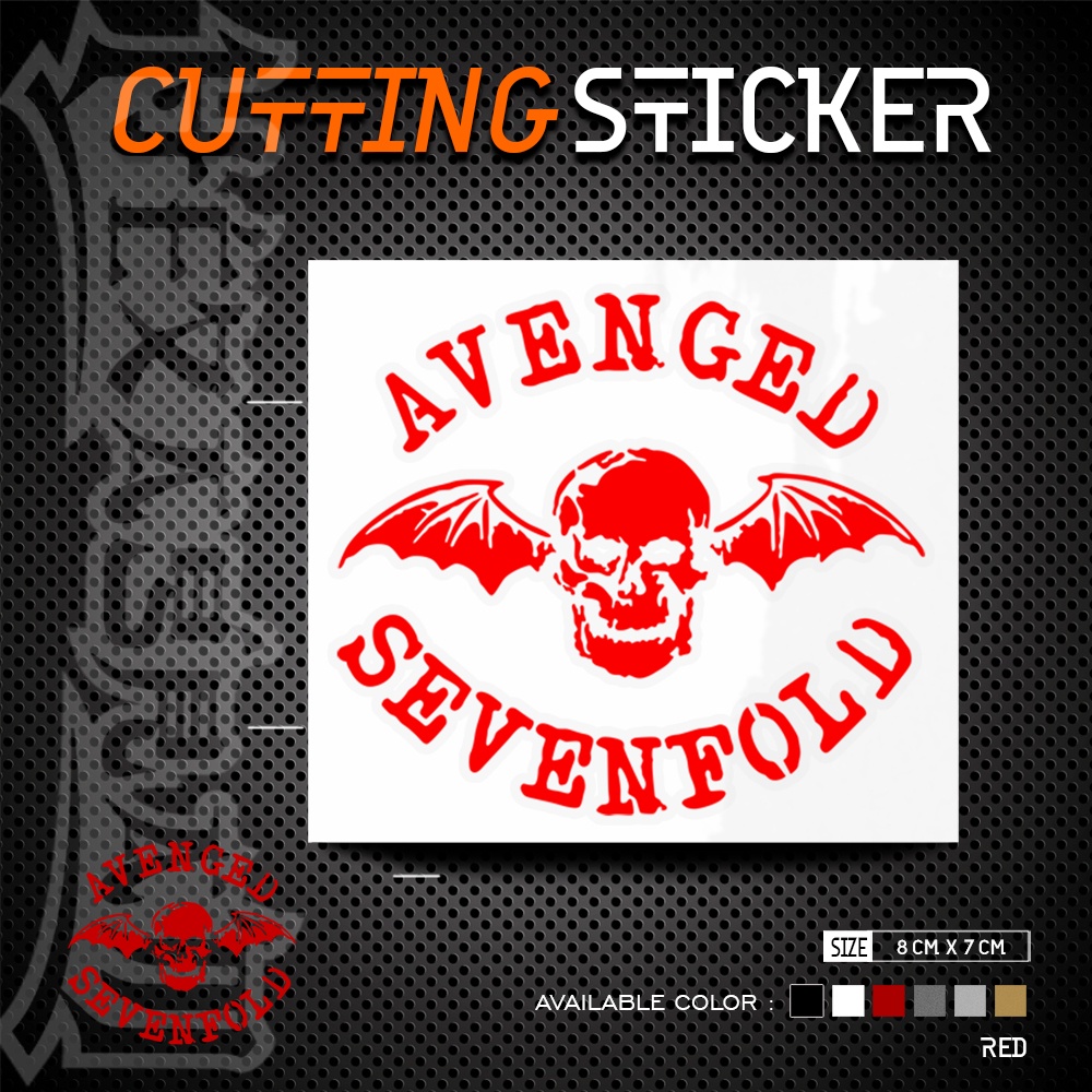 สติกเกอร์วง-avenged-sevenfold-สําหรับตกแต่ง-สติกเกอร์วงดนตรี-avenged-sevenfold