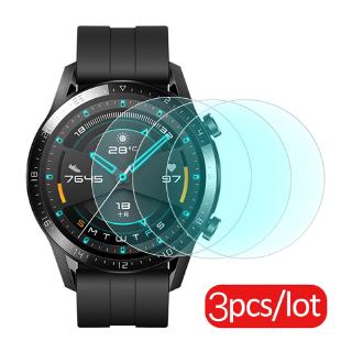 huawei watch gt 2 46 มม. ฟิล์มกระจกนิรภัยกันรอยสําหรับ huawei gt 2 3 ชิ้น