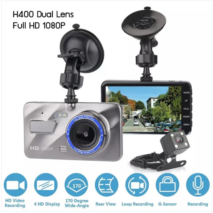 กล้องติดรถยนต์หน้า-หลัง-dash-cam-dual-lens-h400-กล้อง-3-mp-จอ-4นิ้ว