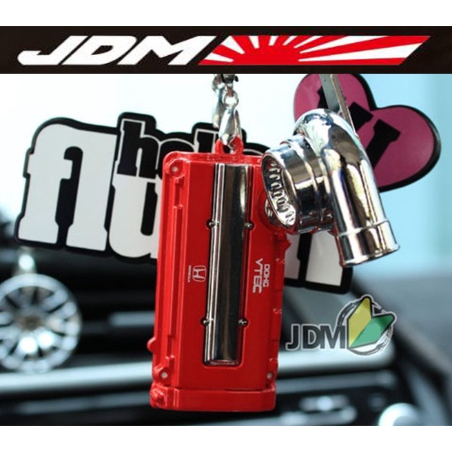 High Quality JDM Metal Keychain VTEC DOHC Engine K20 Car Turbo Key Ring ...