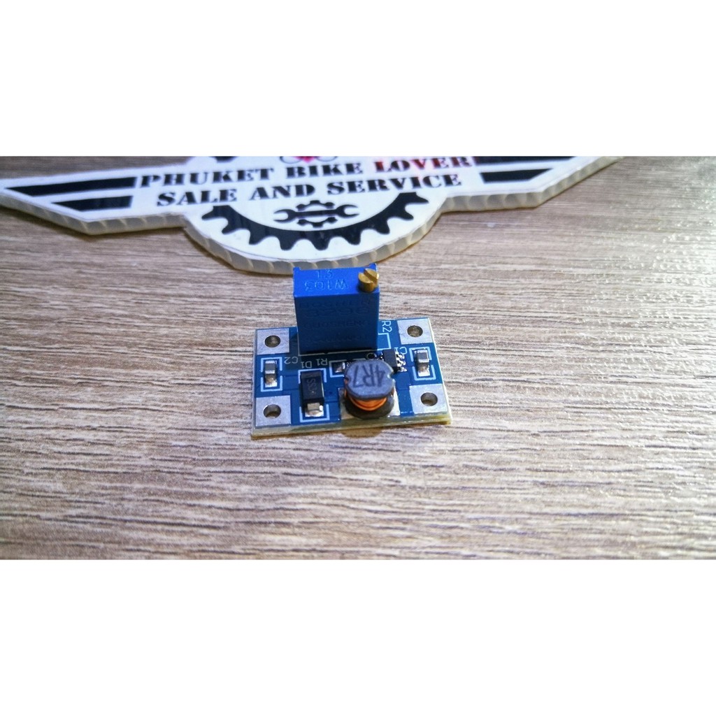 โมดูลเพิ่มแรงดัน DC-DC SX1308 Step-UP Adjustable Power Module Step Up