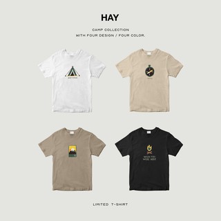 【NEW】HAY / camping เสื้อยืด